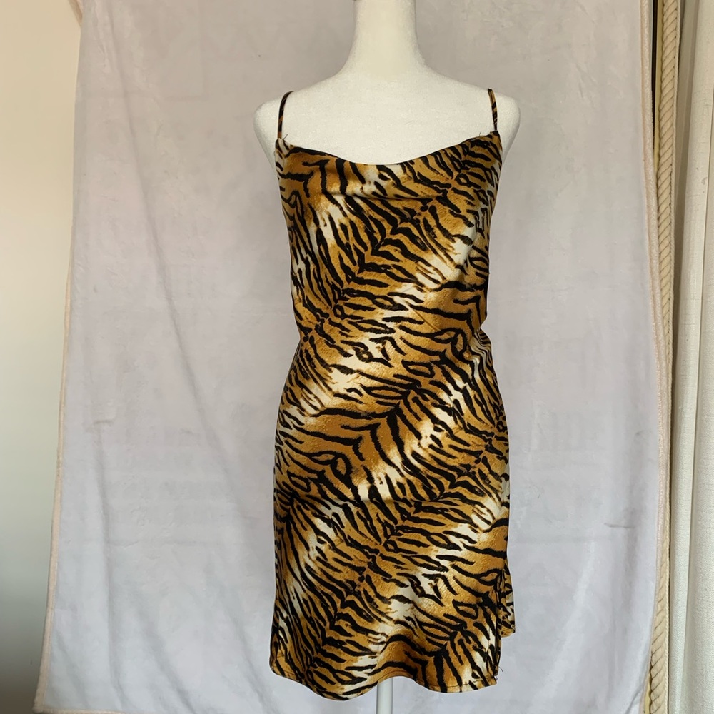 Size S Tiger Print Dress J for Justify